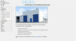 Desktop Screenshot of containertechnik.de