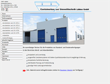 Tablet Screenshot of containertechnik.de